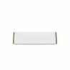Manhattan Comfort Camberly 53.54 TV Stand with 5 Shelves in White and Cinnamon Top - Manhattan Comfort Camberly 53.54 TV Stand with 5 Shelves in White and Cinnamon Top