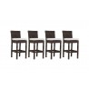 Montecito Wicker Barstool With Cushions