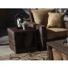 Sunset West Montecito Wicker End Table - Lifestyle - Sunset West Montecito Wicker End Table - Lifestyle