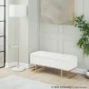 LumiSource Midas Bench - WHITE  - LumiSource Midas Bench - WHITE 