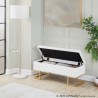 LumiSource Midas Bench - WHITE  - LumiSource Midas Bench - WHITE 