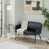 Symbol 66" Metal Floor Lamp With Side Table - Symbol 66" Metal Floor Lamp With Side Table