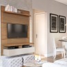 City 1.2 Floating Wall Theater Entertainment Center