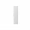 Manhattan Comfort Eiffel 73.43" Garage Cabinet with 4 Adjustable Shelves in White Gloss Side - Manhattan Comfort Eiffel 73.43" Garage Cabinet with 4 Adjustable Shelves in White Gloss Side