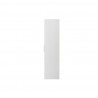 Manhattan Comfort Eiffel 73.43" Garage Cabinet with 4 Adjustable Shelves in White Gloss Side
