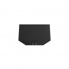 Manhattan Comfort Eiffel 73.43" Garage Cabinet with 4 Adjustable Shelves in Black Matte Top
