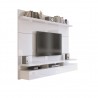 City 1.8 Floating Wall Theater Entertainment Center - Right Angle