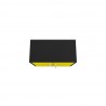 Manhattan Comfort Eiffel Floating Garage Storage Cabinet with Lock and Key in Yellow Gloss Top