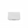 Manhattan Comfort Eiffel 28.35" Mobile Garage Storage Cabinet with 1 Drawer in White Gloss Top - Manhattan Comfort Eiffel 28.35" Mobile Garage Storage Cabinet with 1 Drawer in White Gloss Top