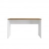 Manhattan Comfort Eiffel Garage Desk in White Gloss