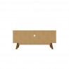 Manhattan Comfort Mid-Century Modern Marcus 53.14 TV Stand with Solid Wood Legs Back