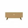 Manhattan Comfort Mid-Century Modern Marcus 53.14 TV Stand with Solid Wood Legs Back - Manhattan Comfort Mid-Century Modern Marcus 53.14 TV Stand with Solid Wood Legs Back