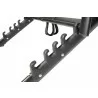 Alfresco Home Oceanview Stackable/Foldable Chaise Lounge in Soho Black - Adjustment Latch - Alfresco Home Oceanview Stackable/Foldable Chaise Lounge in Soho Black - Adjustment Latch