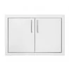 Summerset Grills 26 Double Access Door with Hidden Hinge - Summerset Grills 26 Double Access Door with Hidden Hinge