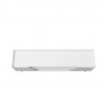 Manhattan Comfort Mid-Century Modern Marcus 70.86 TV Stand with Solid Wood Legs in White Top