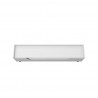 Manhattan Comfort Mid-Century Modern Marcus 70.86 TV Stand with Solid Wood Legs in White Top