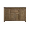 Alpine Furniture Kensington Server, Reclaimed Natural - Front Angle