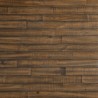 Alpine Furniture Kensington Round Solid Pine Dining Table in Walnut - Table Finish