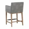Sunpan Lionel Counter Stool - Bravo Metal - Back Side Angle - Sunpan Lionel Counter Stool - Bravo Metal - Back Side Angle