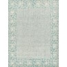 Exquisite Rugs Caprice Handmade Hand-Tufted New Zealand Wool Aqua Area Rug 2701-3