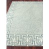 Exquisite Rugs Caprice Handmade Hand-Tufted New Zealand Wool Aqua Area Rug 2701-4