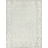 Exquisite Rugs Caprice Handmade Hand-Tufted New Zealand Wool Silver/Ivory Area Rug 2706-4