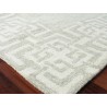Exquisite Rugs Caprice Handmade Hand-Tufted New Zealand Wool Silver/Ivory Area Rug 2706-3