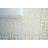 Exquisite Rugs Caprice Handmade Hand-Tufted New Zealand Wool Silver/Ivory Area Rug 2706-5