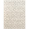 Exquisite Rugs Caprice Handmade Hand-Tufted New Zealand Wool Silver/Ivory Area Rug 2707-6