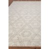 Exquisite Rugs Caprice Handmade Hand-Tufted New Zealand Wool Silver/Ivory Area Rug 2707-5