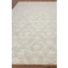 Exquisite Rugs Caprice Handmade Hand-Tufted New Zealand Wool Silver/Ivory Area Rug 2707-5 - Exquisite Rugs Caprice Handmade Hand-Tufted New Zealand Wool Silver/Ivory Area Rug 2707-5