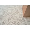 Exquisite Rugs Caprice Handmade Hand-Tufted New Zealand Wool Silver/Ivory Area Rug 2707-3