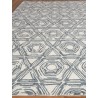 Exquisite Rugs Caprice Handmade Hand-Tufted New Zealand Wool Dark Blue/Ivory Area Rug 2708-3