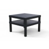 Telescope Casual Leeward Marine Grade Polymer 28.5" x 28.5" Marine Grade Polymer Top Corner Table