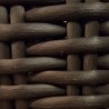 Sunset West Cardiff Wicker Ottoman with Cushions - Detail