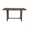 Alpine Furniture Emery Pub Height Dining Table, Walnut - Front Angle
