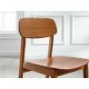 Greenington Currant Chair Amber - Boxed Set of Two - Seat Closeup Angle - Greenington Currant Chair Amber - Boxed Set of Two - Seat Closeup Angle