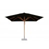 Levante 2.0 x 3.0m Rectangular Umbrella- Black - Levante 2.0 x 3.0m Rectangular Umbrella- Black