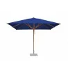 Levante 2.5 x 3.5m (8.5 x 11.5) Rectangle Bamboo Umbrella- Blue - Levante 2.5 x 3.5m (8.5 x 11.5) Rectangle Bamboo Umbrella- Blue