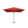 Levante 2.0 x 3.0m Rectangular Umbrella- Red - Levante 2.0 x 3.0m Rectangular Umbrella- Red