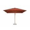 Levante 2.5 x 3.5m (8.5 x 11.5) Rectangle Bamboo Umbrella- Terracotta - Levante 2.5 x 3.5m (8.5 x 11.5) Rectangle Bamboo Umbrella- Terracotta