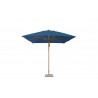Levante 8.5 Square Bamboo Umbrella- Blue - Levante 8.5 Square Bamboo Umbrella- Blue