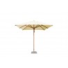 Levante 8.5 Square Bamboo Umbrella- Ecru - Levante 8.5 Square Bamboo Umbrella- Ecru