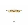 Levante 8.5 Square Bamboo Umbrella- Ecru - Levante 8.5 Square Bamboo Umbrella- Ecru