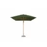 Levante 8.5 Square Bamboo Umbrella- green - Levante 8.5 Square Bamboo Umbrella- green