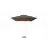 Levante 8.5 Square Bamboo Umbrella- Taupe - Levante 8.5 Square Bamboo Umbrella- Taupe