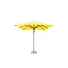 Levante 8.5 Square Bamboo Umbrella- yellow - Levante 8.5 Square Bamboo Umbrella- yellow