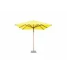 Levante 8.5 Square Bamboo Umbrella- yellow - Levante 8.5 Square Bamboo Umbrella- yellow