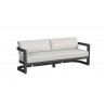 Sunset West Malibu Sofa in Cast Silver, No Welt