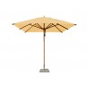 Levante 8.5 Square Bamboo Umbrella- Harvest Wheat - Levante 8.5 Square Bamboo Umbrella- Harvest Wheat